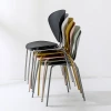 Star Plastic household dining chairs with a light luxury and high-end design feel, backrest leisure chairs, popular chairs, commercial dessert shop dining tables and chairs Application Scenario